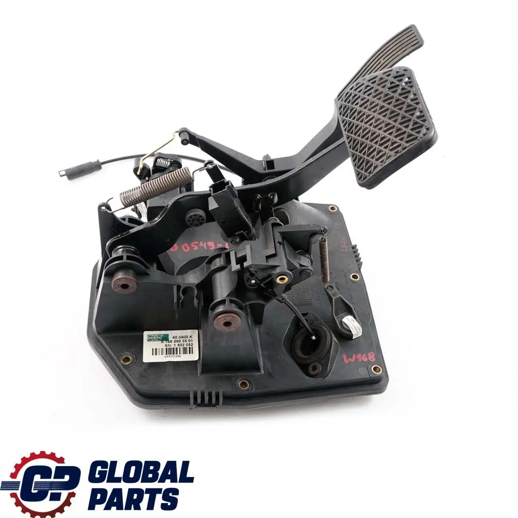 Mercedes-Benz A-Class W168 4 Pedal Assembly Pedal System A1682900549
