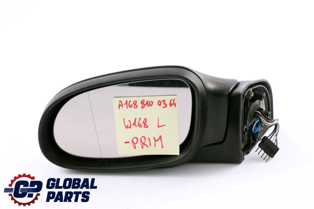 Mercedes-Benz A-Class W168 Left N/S Door Wing Mirror Primed Light A1688100364