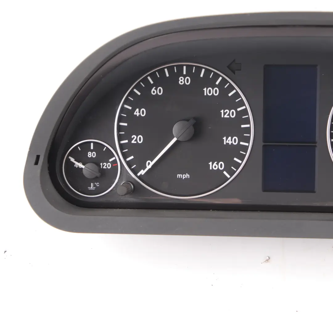 Mercedes W169 Petrol Instrument Cluster Speedo Clocks MPH Automatic A1694403411