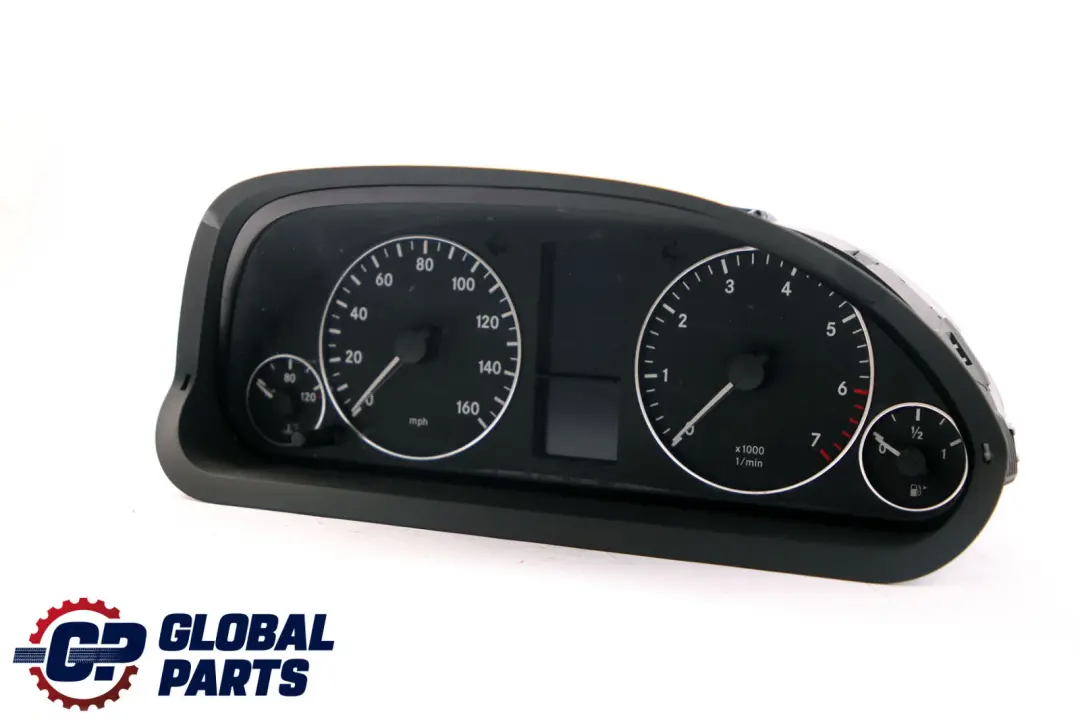 Mercedes A-Class W169 Instrument Cluster Speedo Clocks MPH Manual A1694403411