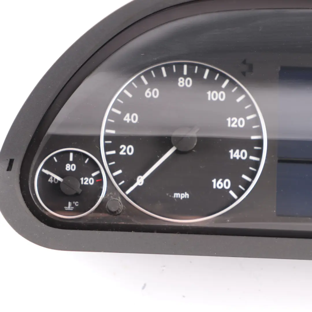 Mercedes W169 Petrol Instrument Cluster Speedo Clocks MPH Automatic A1695401547