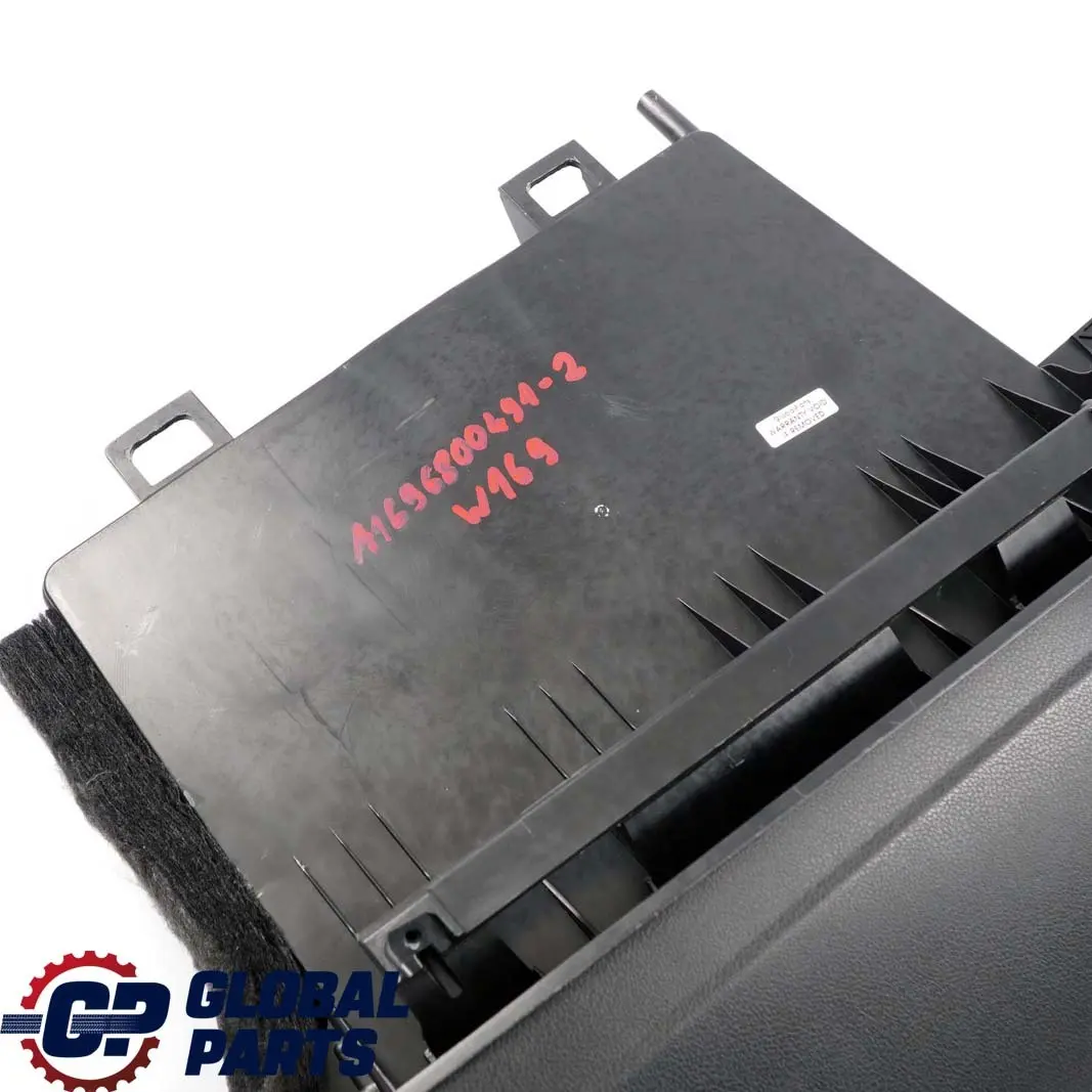 Mercedes-Benz A B Class W169 W245 Black Storage Compartment Glove Box Cover