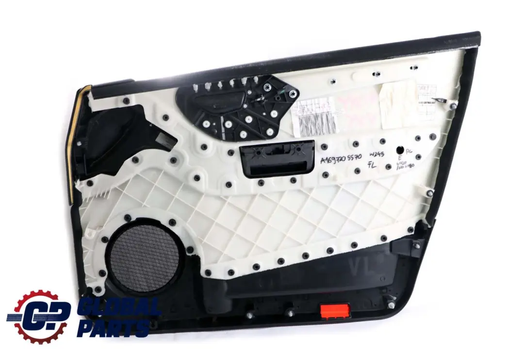 Mercedes Benz B Class W245 Front Left N/S Door Card Trim Panel Cloth Black