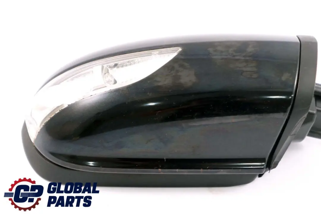 Mercedes A-Class W169 Right O/S Wing Door Mirror Kosmos Black Metallic 191U