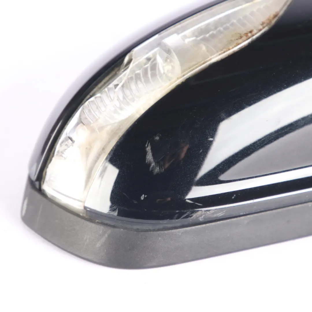 Mercedes W169 W245 Wing Mirror Door Right O/S Outside Kosmos Black Metallic 191U