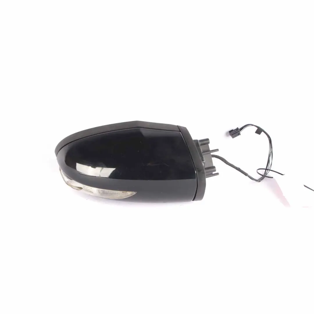 Mercedes W169 W245 Wing Mirror Door Right O/S Outside Kosmos Black Metallic 191U