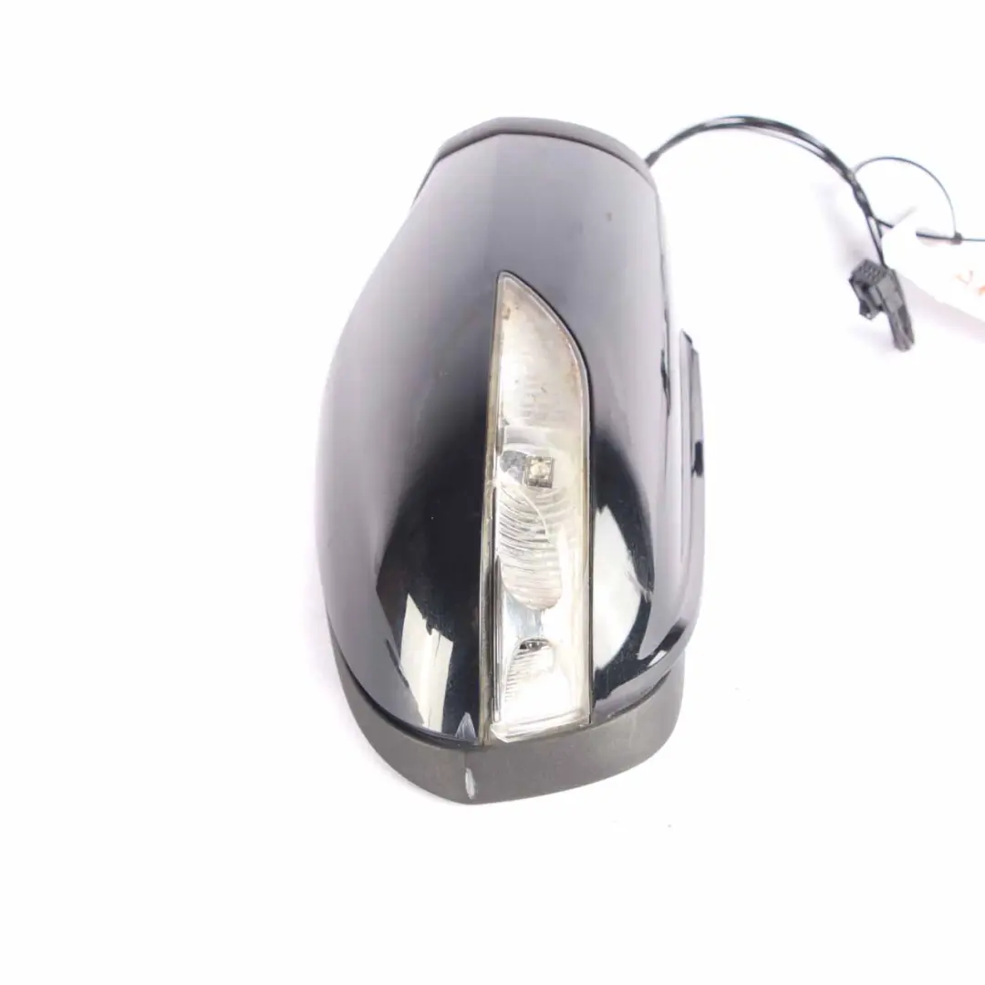 Mercedes W169 W245 Wing Mirror Door Right O/S Outside Kosmos Black Metallic 191U