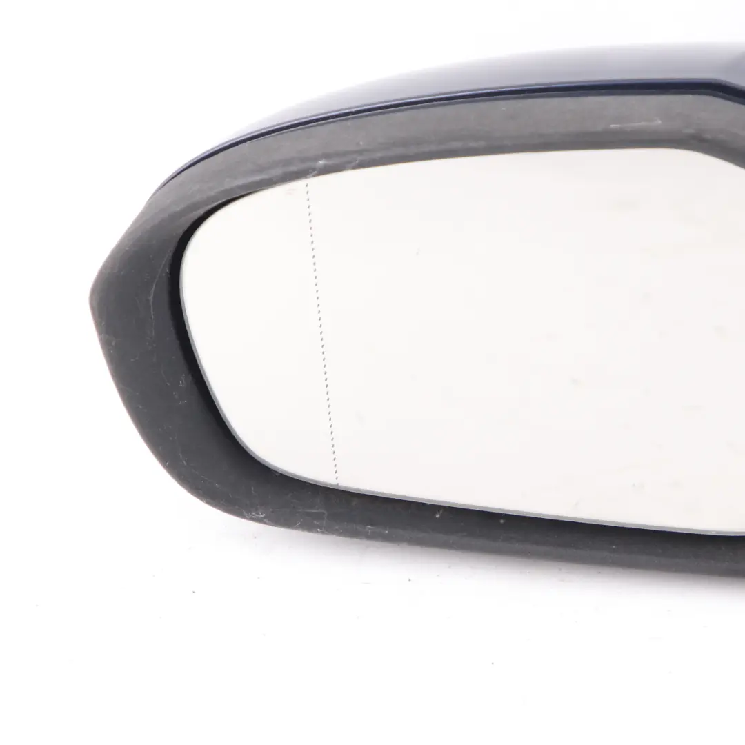 Mercedes-Benz A B W169 W245 Left N/S Wing Door Mirror Folding Atoll Blue 375