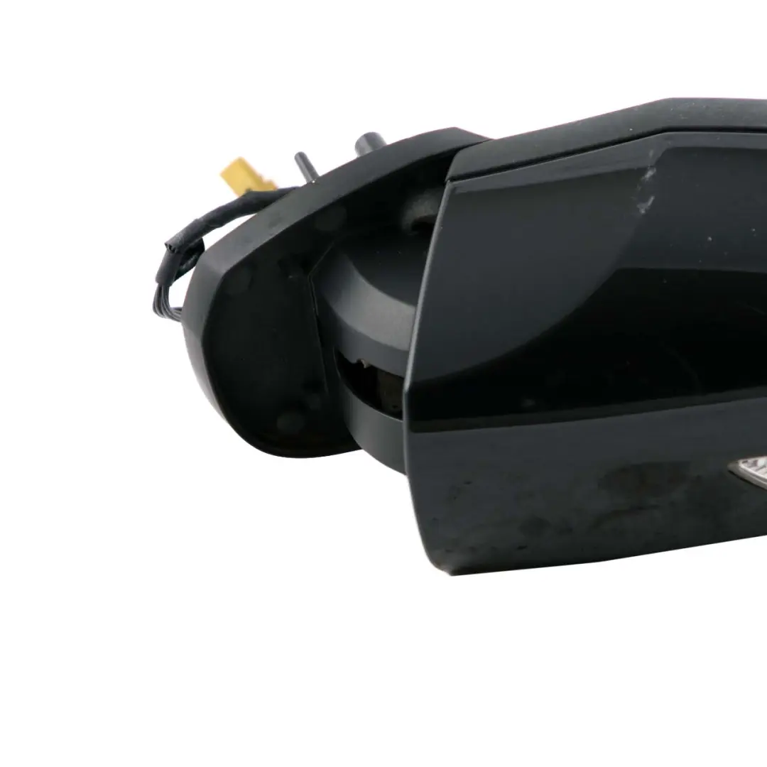 Mercedes-Benz A B W169 W245 Left N/S Wing Door Mirror Folding Kosmos Black 191U