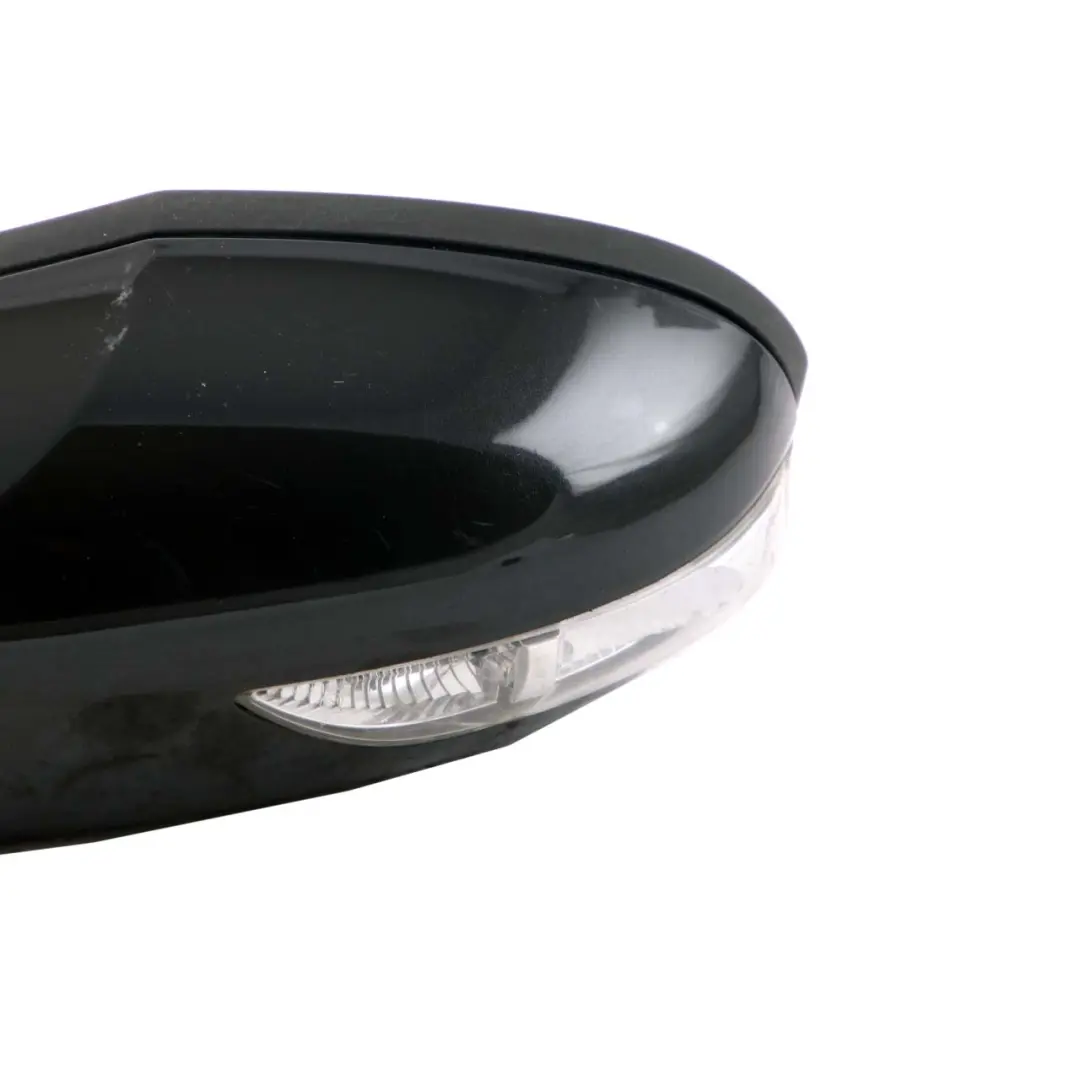 Mercedes-Benz A B W169 W245 Left N/S Wing Door Mirror Folding Kosmos Black 191U