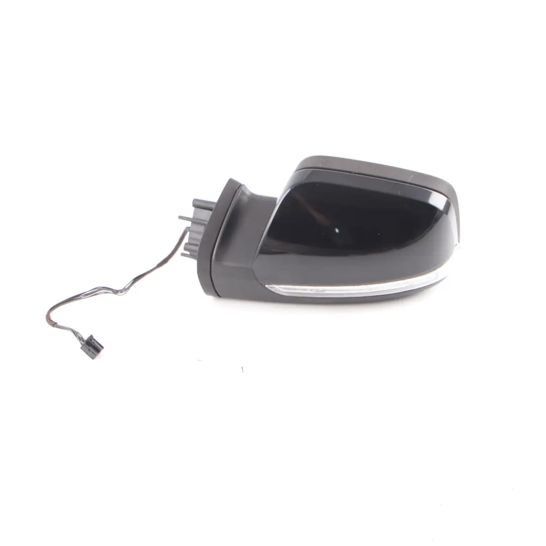 Wing Mirror Mercedes W169 W245 Outside Left N/S Door Kosmos Black Metallic - 191