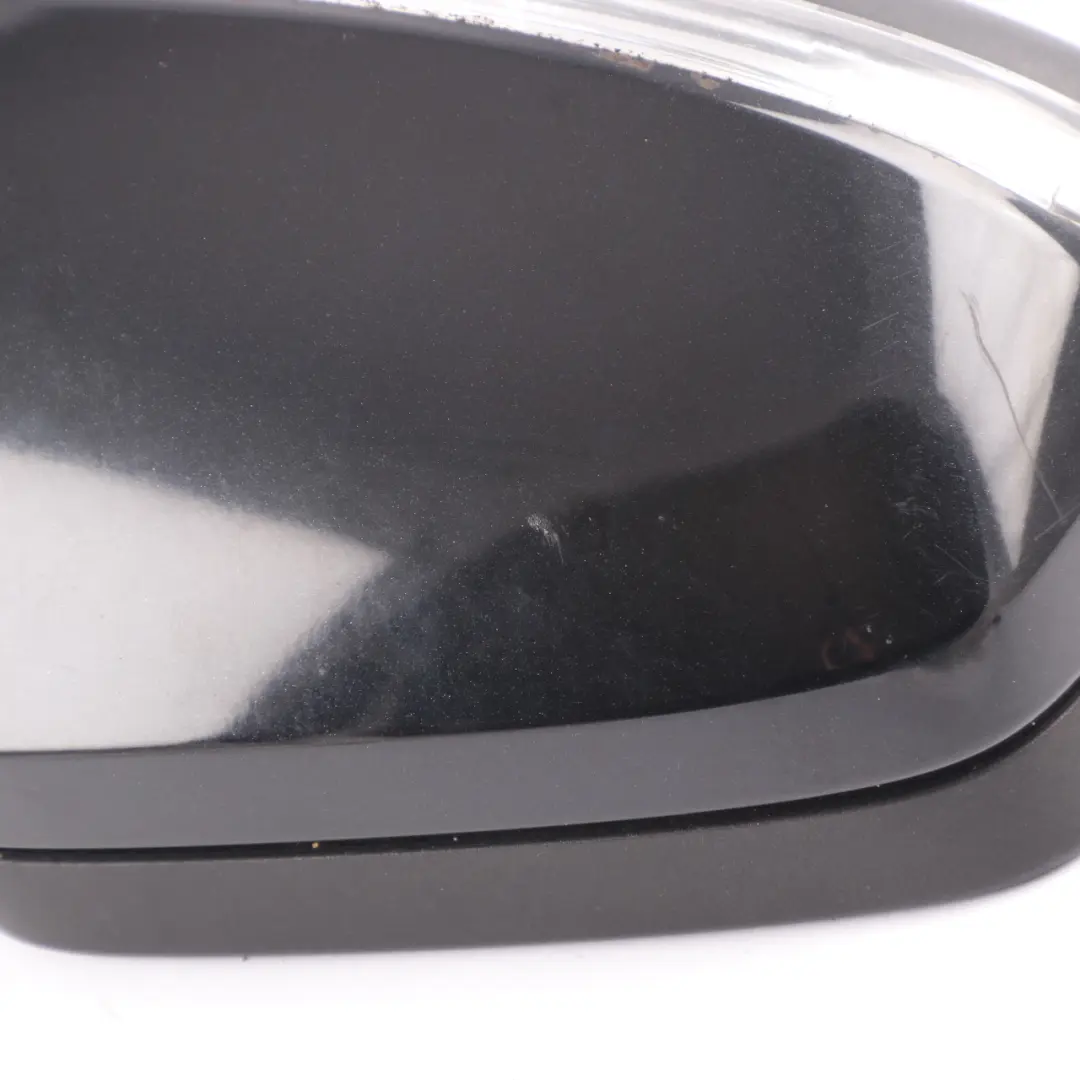 Wing Mirror Mercedes W169 W245 Power Fold Right O/S Kosmos Black Metallic - 191