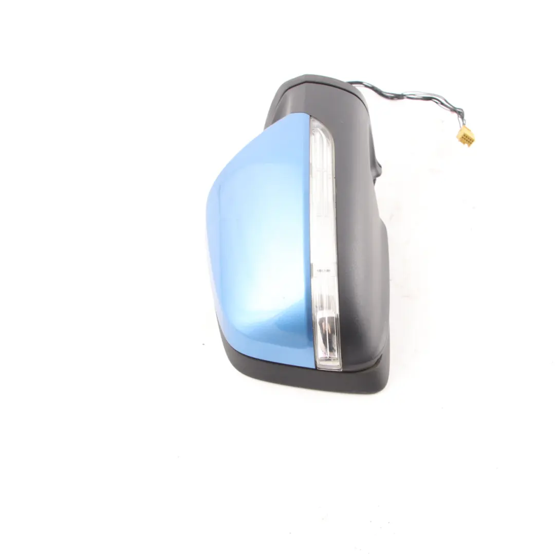 Wing Mirror Mercedes W169 W245 Power Fold Right O/S Mistral Blue Metallic - 955