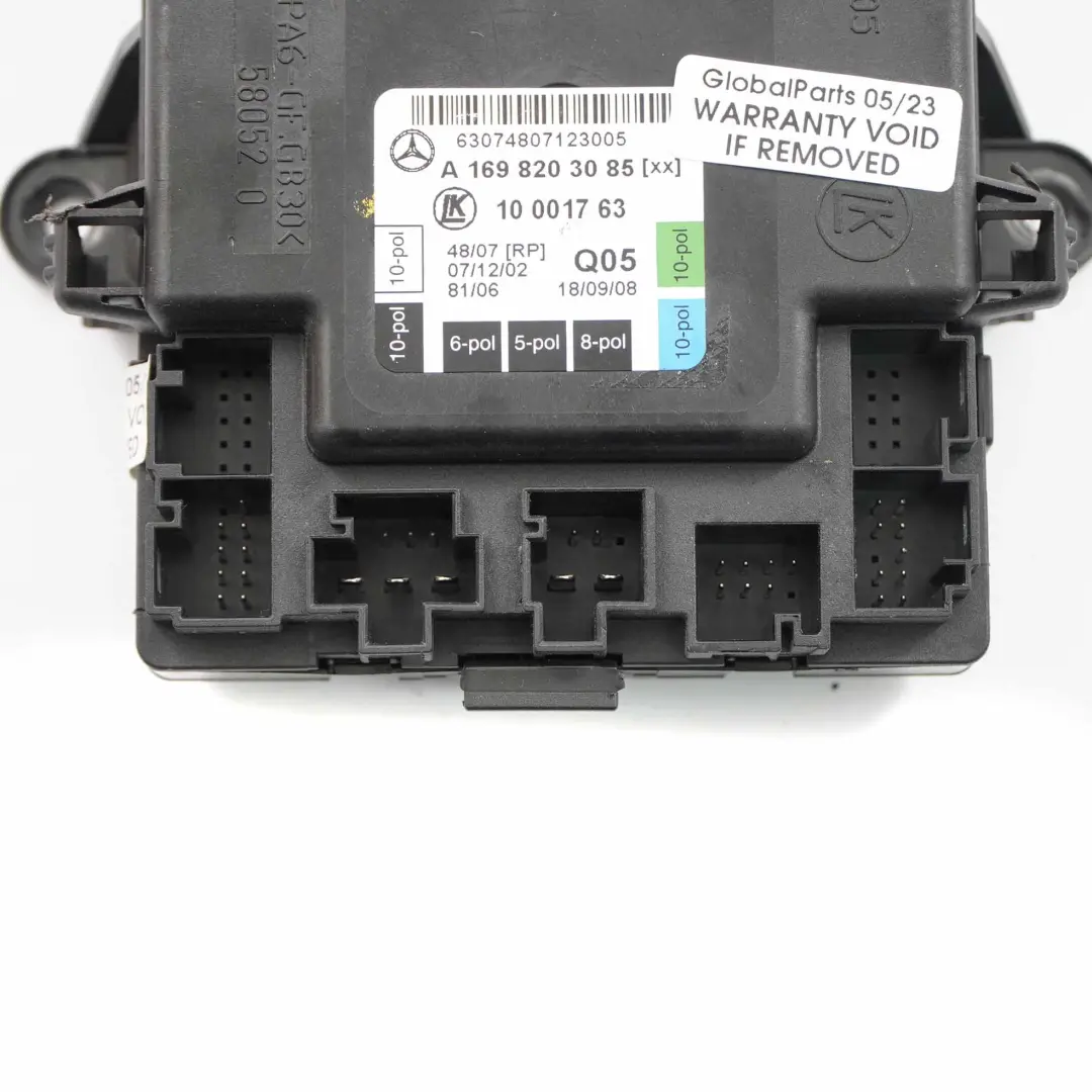 Door Module Mercedes W169 W245 Front Right O/S Control Unit A1698203085