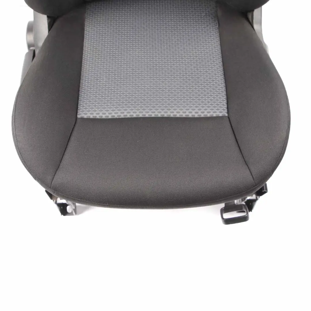 Mercedes W169 Cloth Fabric Front Right O/S Seat Black Anthracite