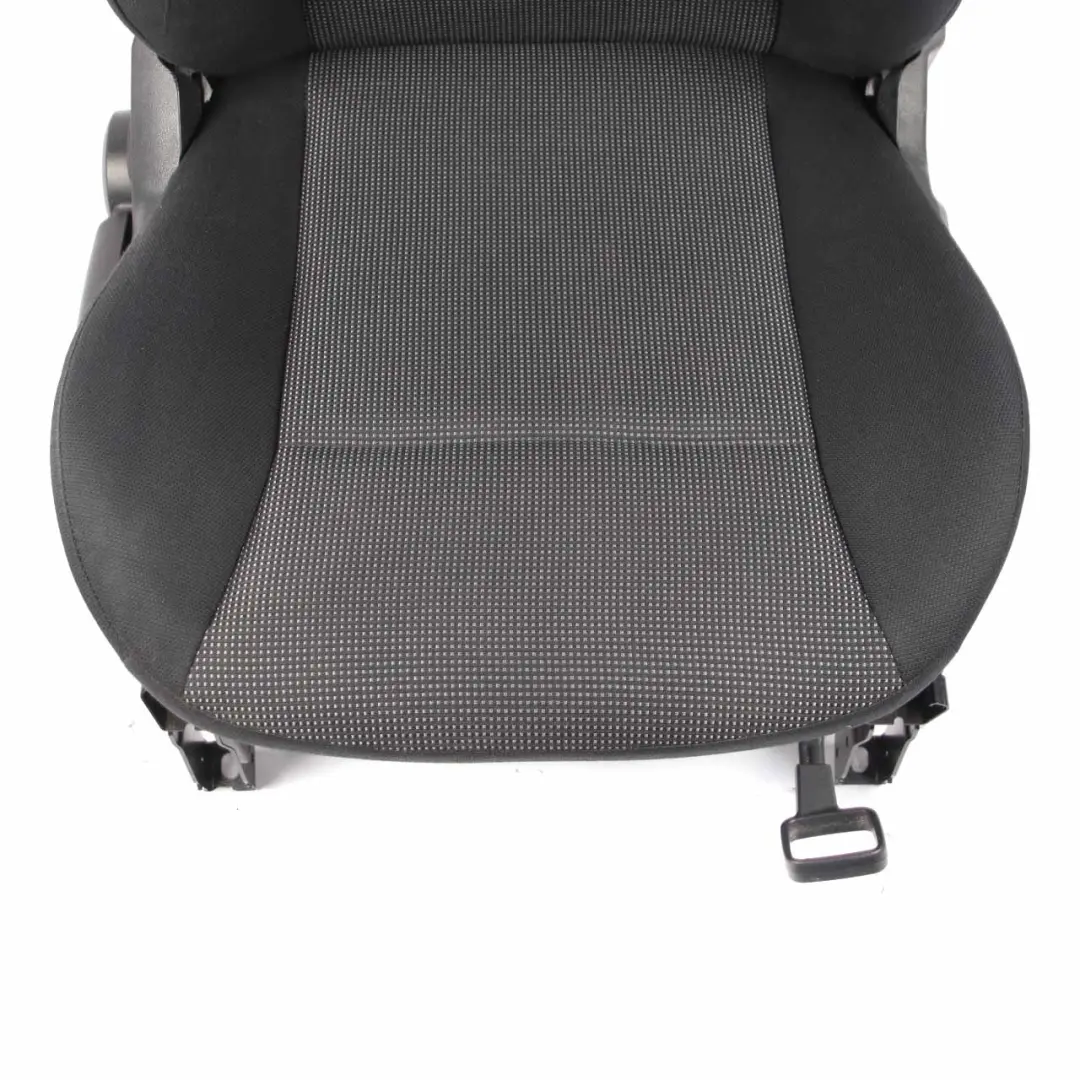 Mercedes W169 Cloth Fabric Front Right O/S Seat Black Anthracite