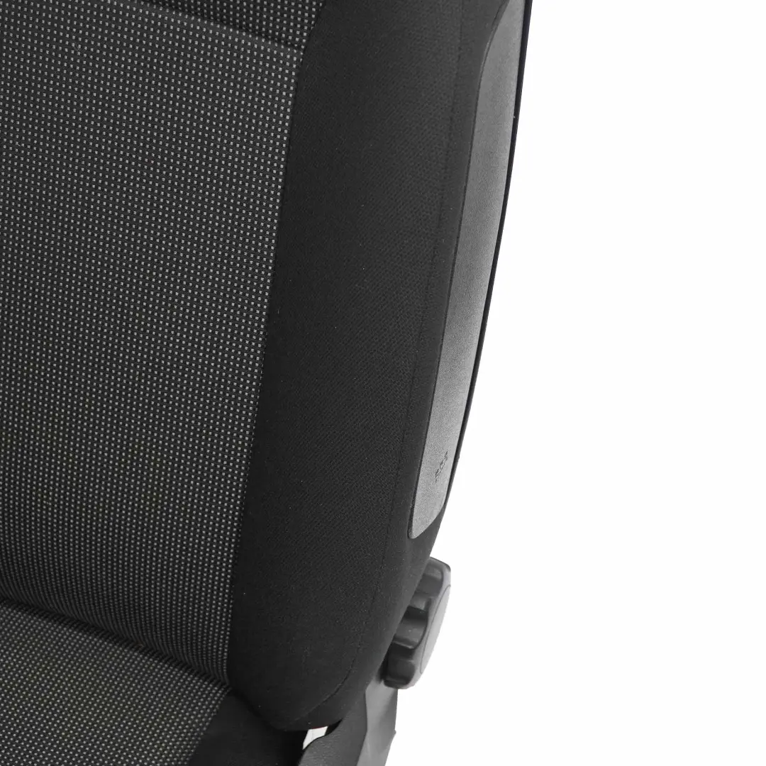 Mercedes W169 Cloth Fabric Front Left N/S Seat Black Anthracite