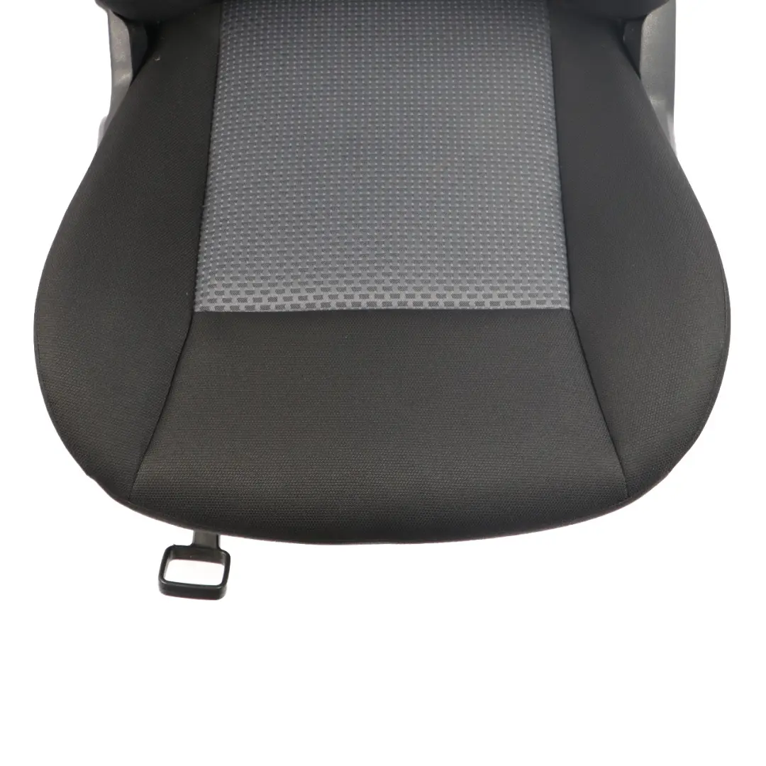 Mercedes W169 Cloth Fabric Front Left N/S Seat Black Anthracite