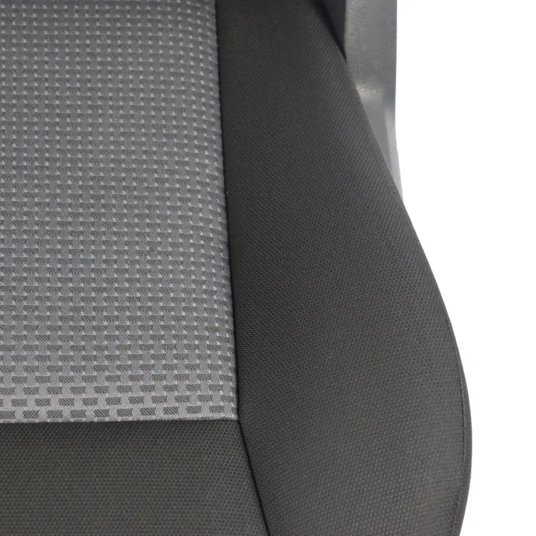 Mercedes W169 Cloth Fabric Front Left N/S Seat Black Anthracite