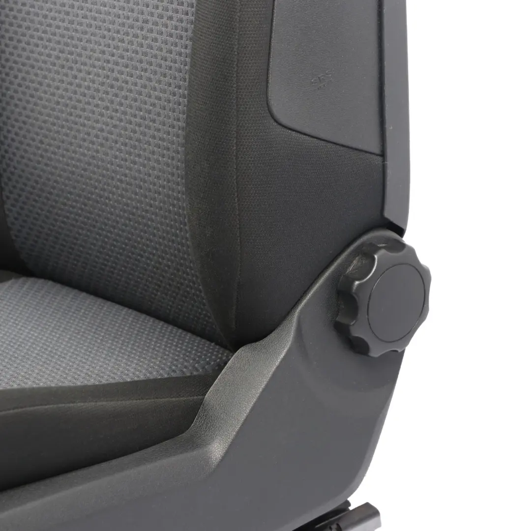 Mercedes W169 Cloth Fabric Front Left N/S Seat Black Anthracite