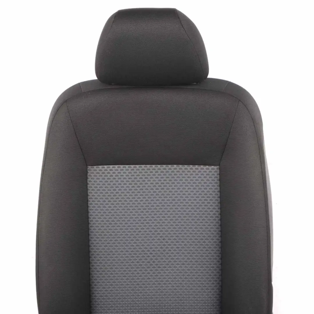 Mercedes-Benz A-Class W169 Cloth Fabric Front Left N/S Seat Black Anthracite