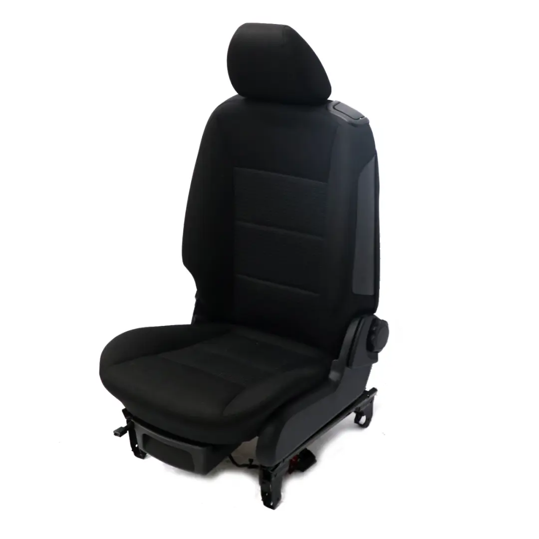 Mercedes W245 Cloth Fabric Front Left N/S Seat Black Anthracit