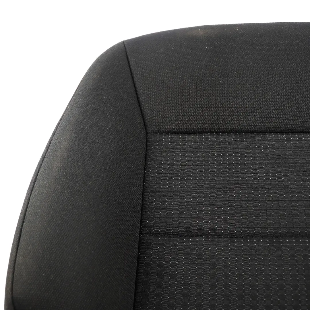 Mercedes W169 W245 Front Seat Backrest Left N/S Cover Cloth Black Anthracit