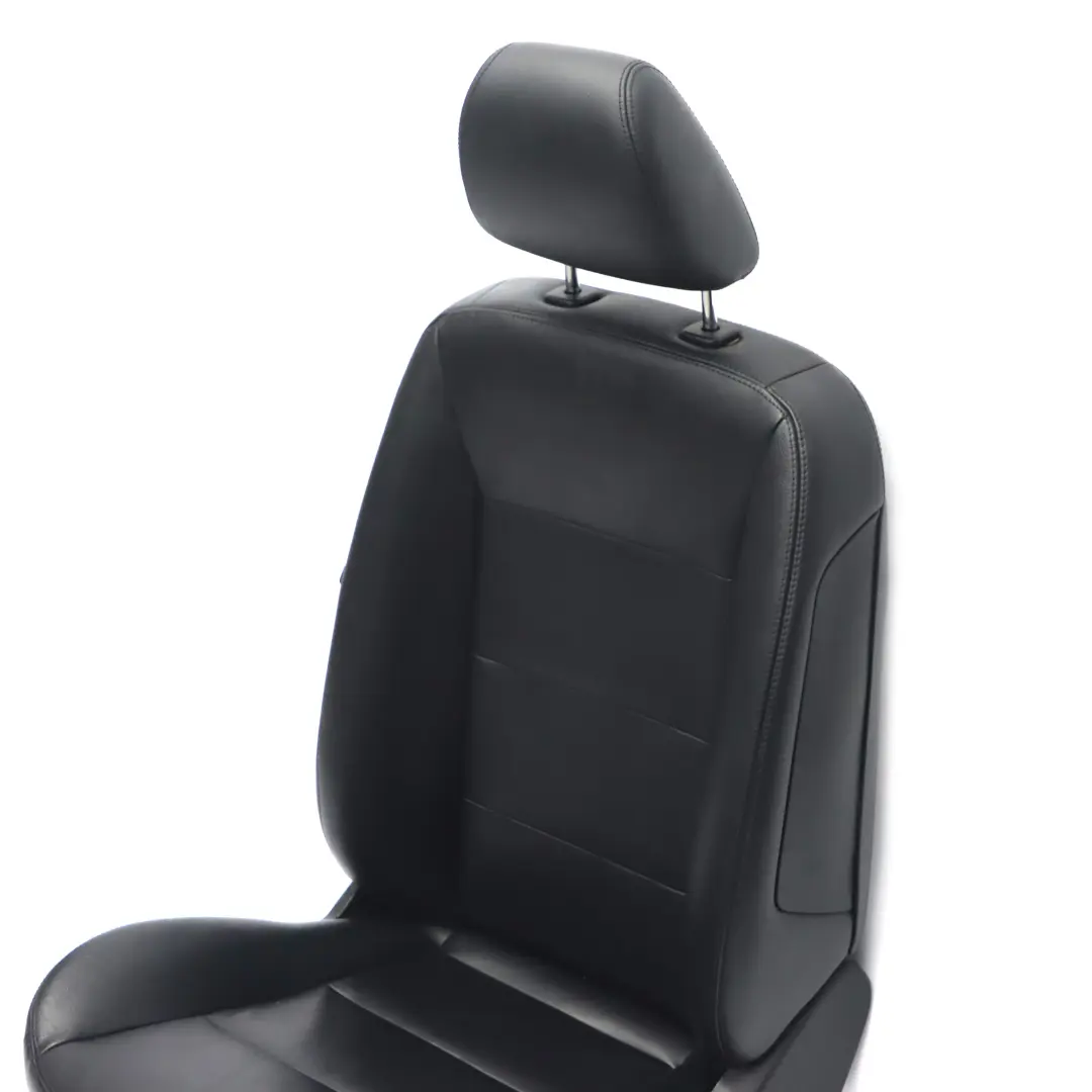 Front Seat Mercedes W169 Left N/S Leather Nappa Semi-Aniline Black Interior