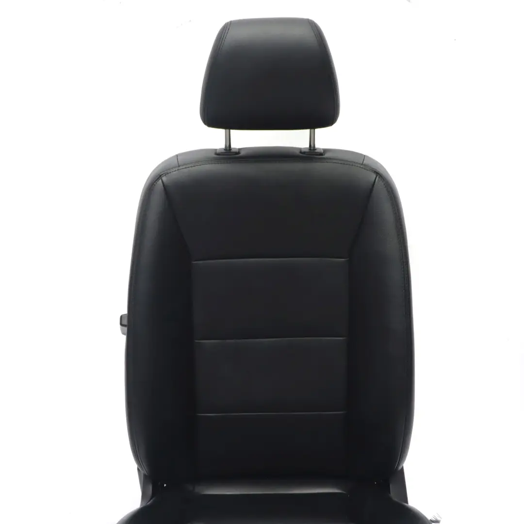 Front Seat Mercedes W169 Left N/S Leather Nappa Semi-Aniline Black Interior