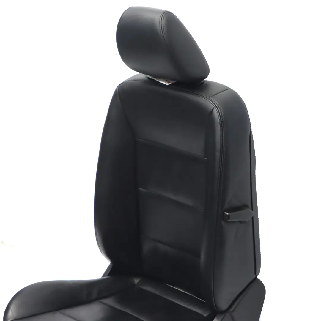 Front Seat Mercedes W169 Right O/S Leather Nappa Semi-Aniline Black Interior