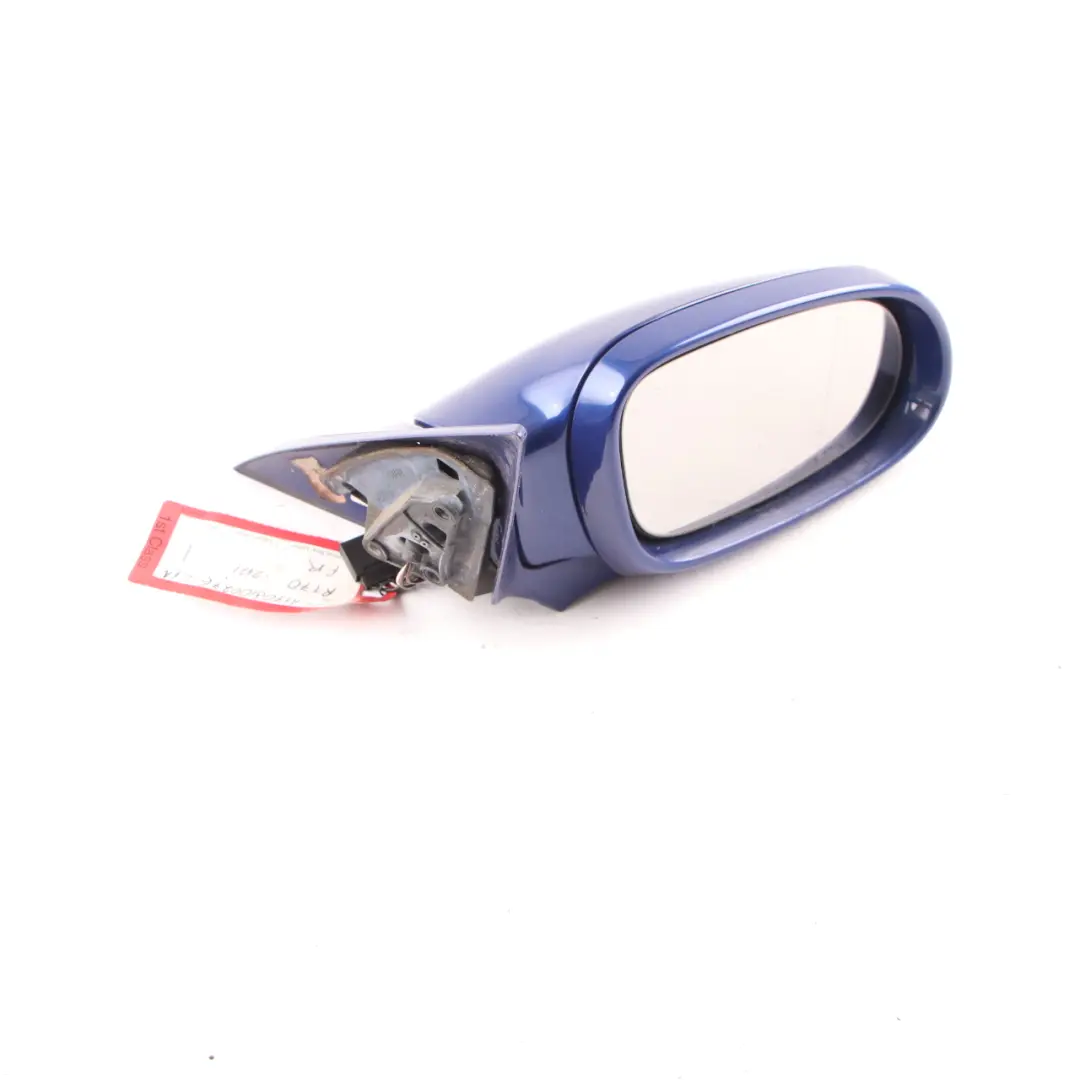 Mercedes SLK R170 Wing Mirror Door Right O/S Outside Linarite Blue Metallic 352