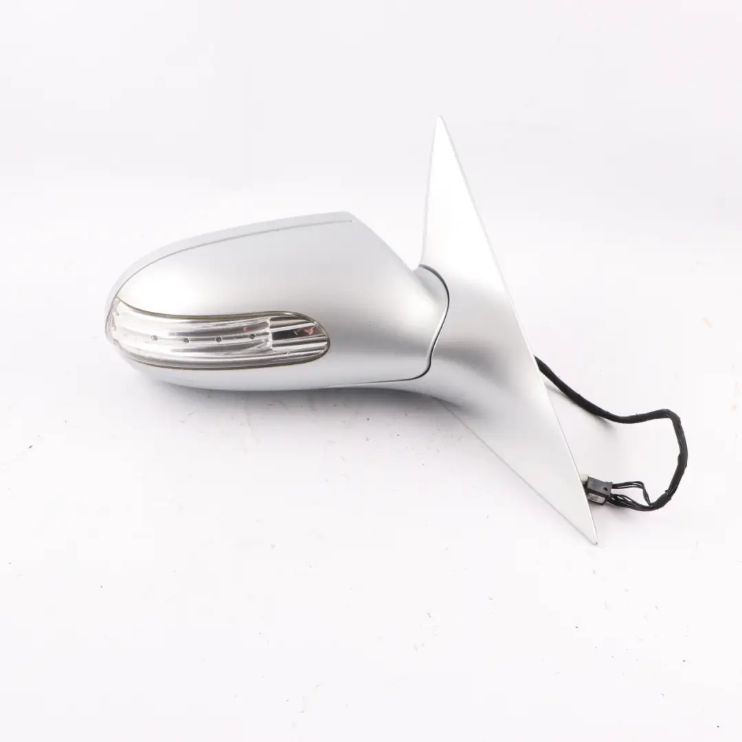 Mercedes SLK R171 Wing Mirror Door Right O/S Memory Iridium Silver Metallic 775