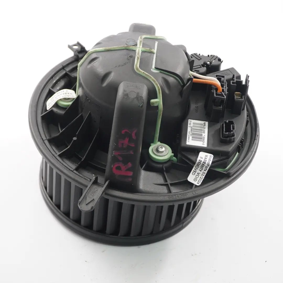 Mercedes SLK R172 Heater Fan Blower Unit Motor A1729065300