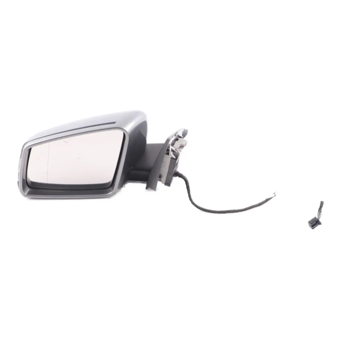 Mercedes W176 Wing Mirror Door Left N/S Outside Mountain Grey Metallic 787