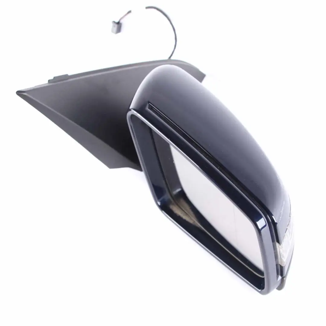 Mercedes W176 Wing Mirror Door Right O/S Outside Cavansite Blue Metallic 890
