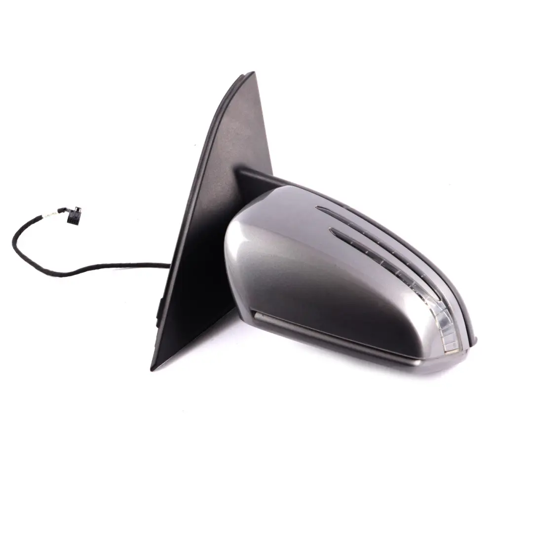 Mercedes W176 Wing Mirror Door Right O/S Outside Mountain Grey Metallic 787