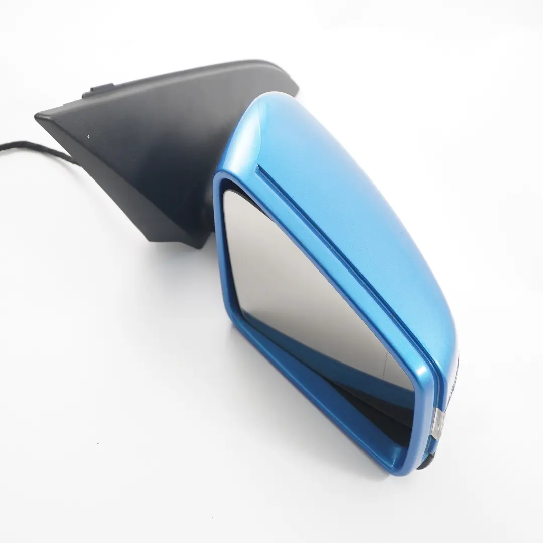 Mercedes W176 Wing Mirror Door Right O/S Outside South Sea Blue Metallic - 162