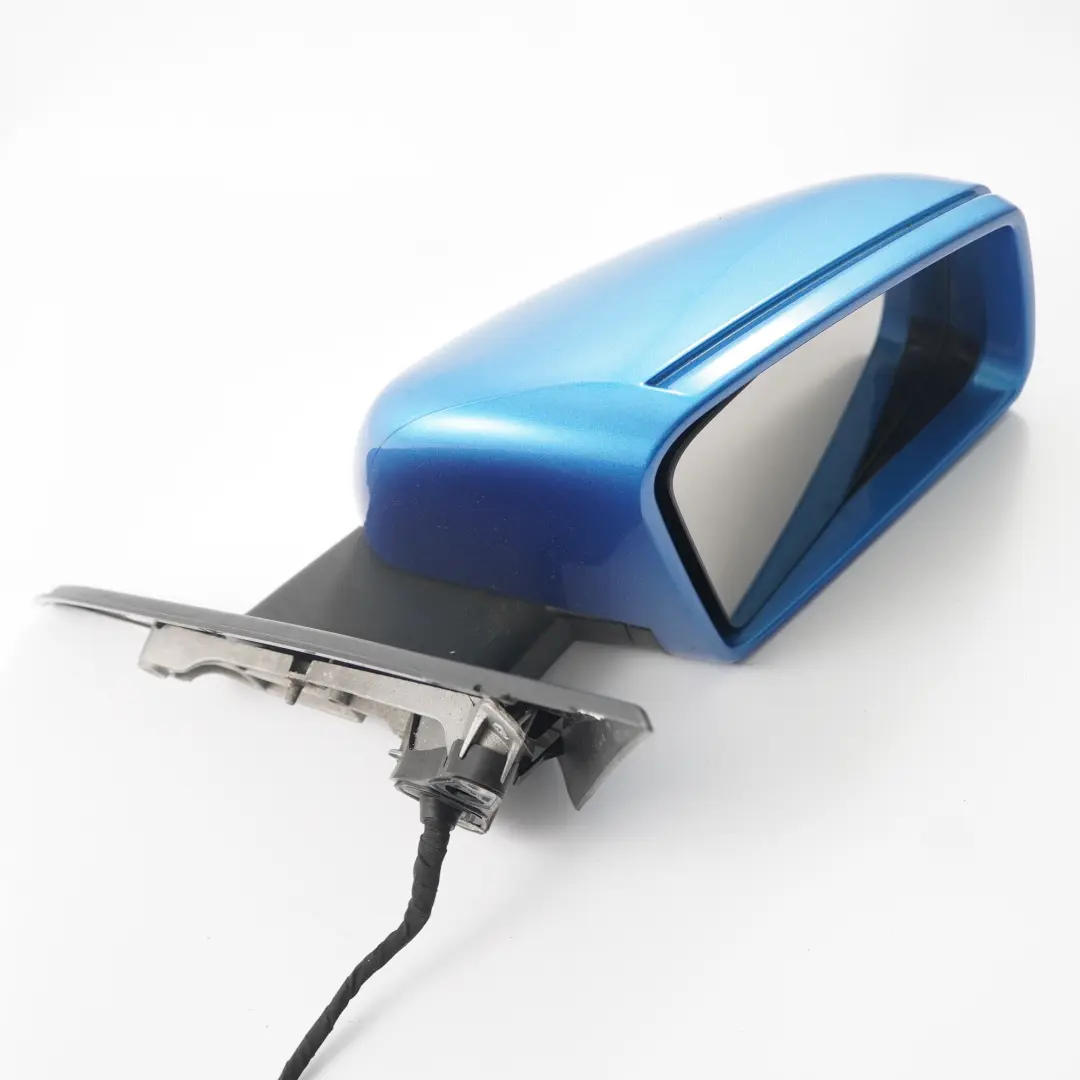 Mercedes W176 Wing Mirror Door Right O/S Outside South Sea Blue Metallic - 162