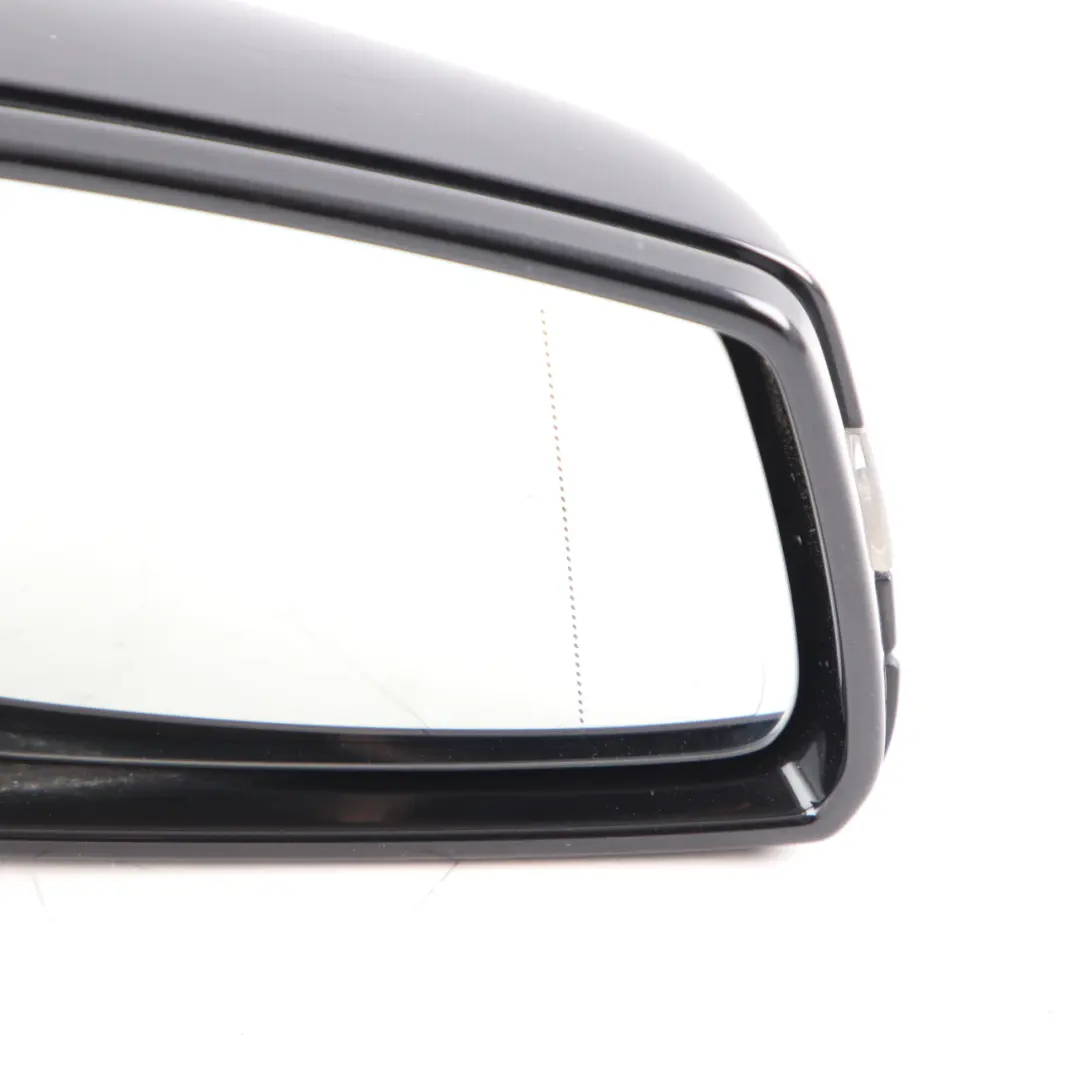 Mercedes W176 Wing Mirror Door Right O/S Power Fold Cosmos Black Metallic - 191