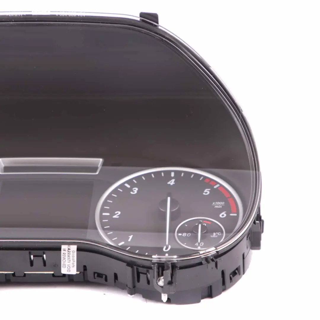 Instrument Cluster Mercedes W176 Diesel Speedo Clocks Trim Manual A1769009400