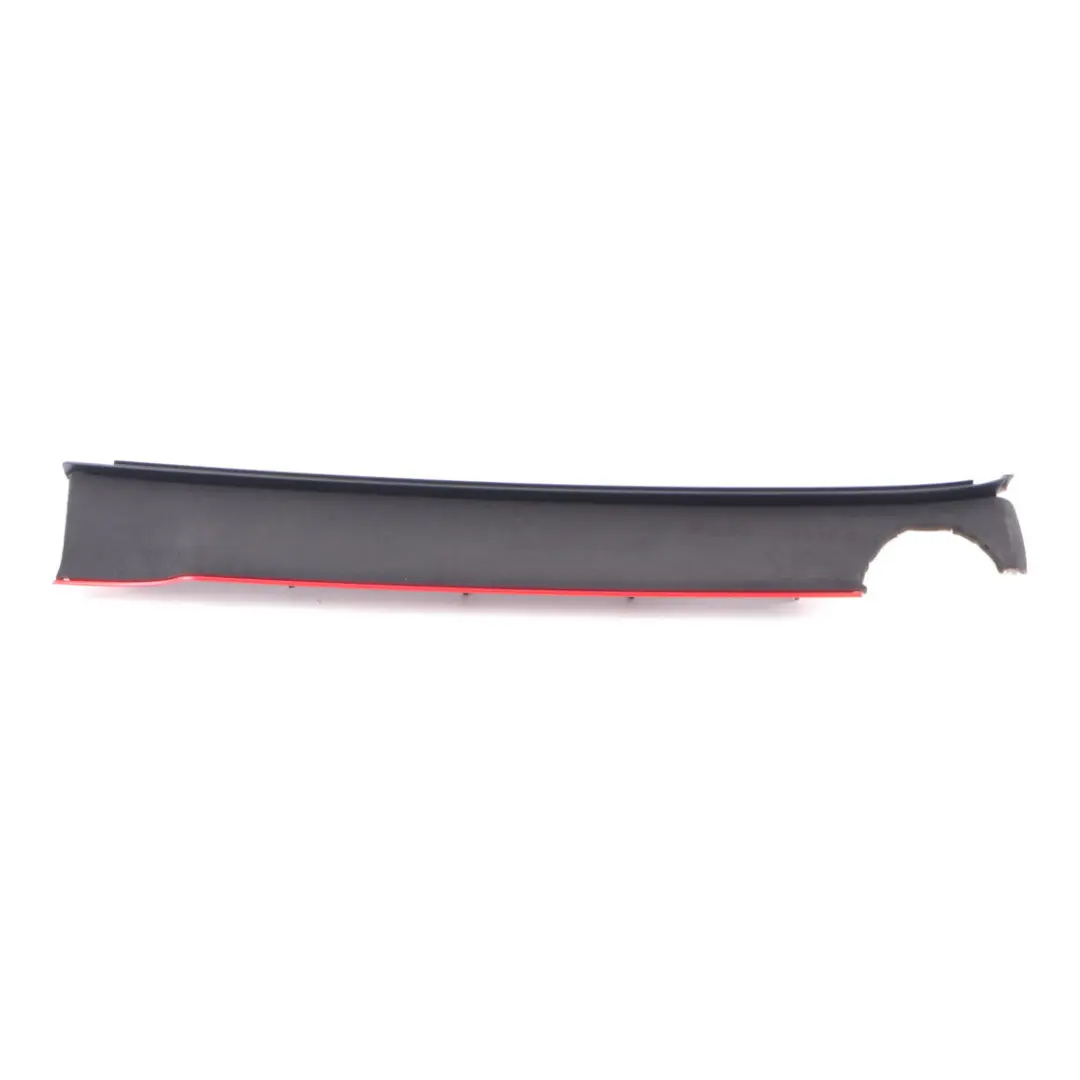 Mercedes W177 Dashboard Trim Strip Passanger Side Left N/S Black With Red Accent