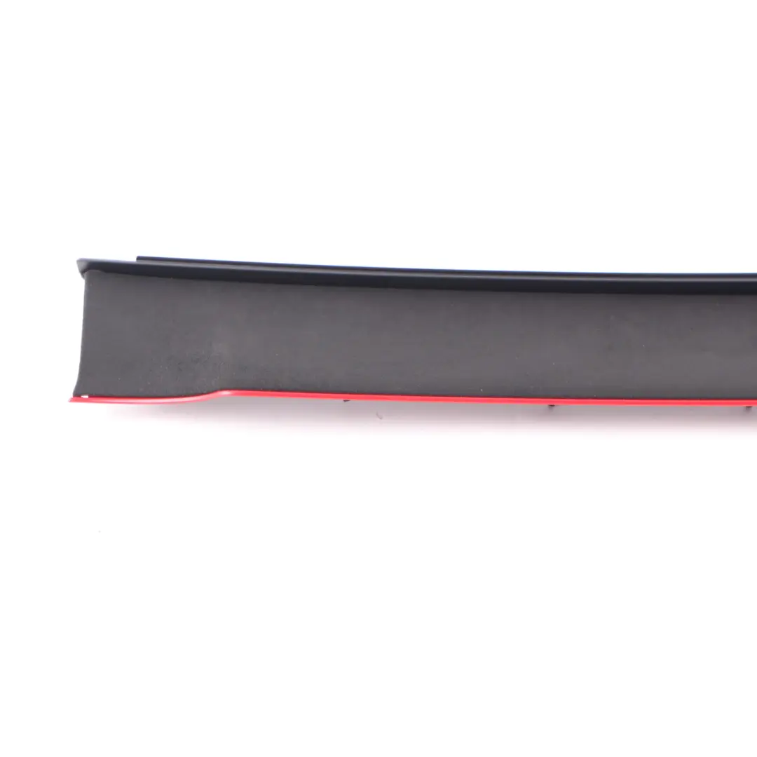 Mercedes W177 Dashboard Trim Strip Passanger Side Left N/S Black With Red Accent