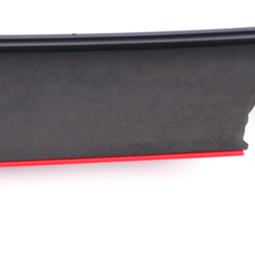 Mercedes W177 Dashboard Trim Strip Passanger Side Left N/S Black With Red Accent