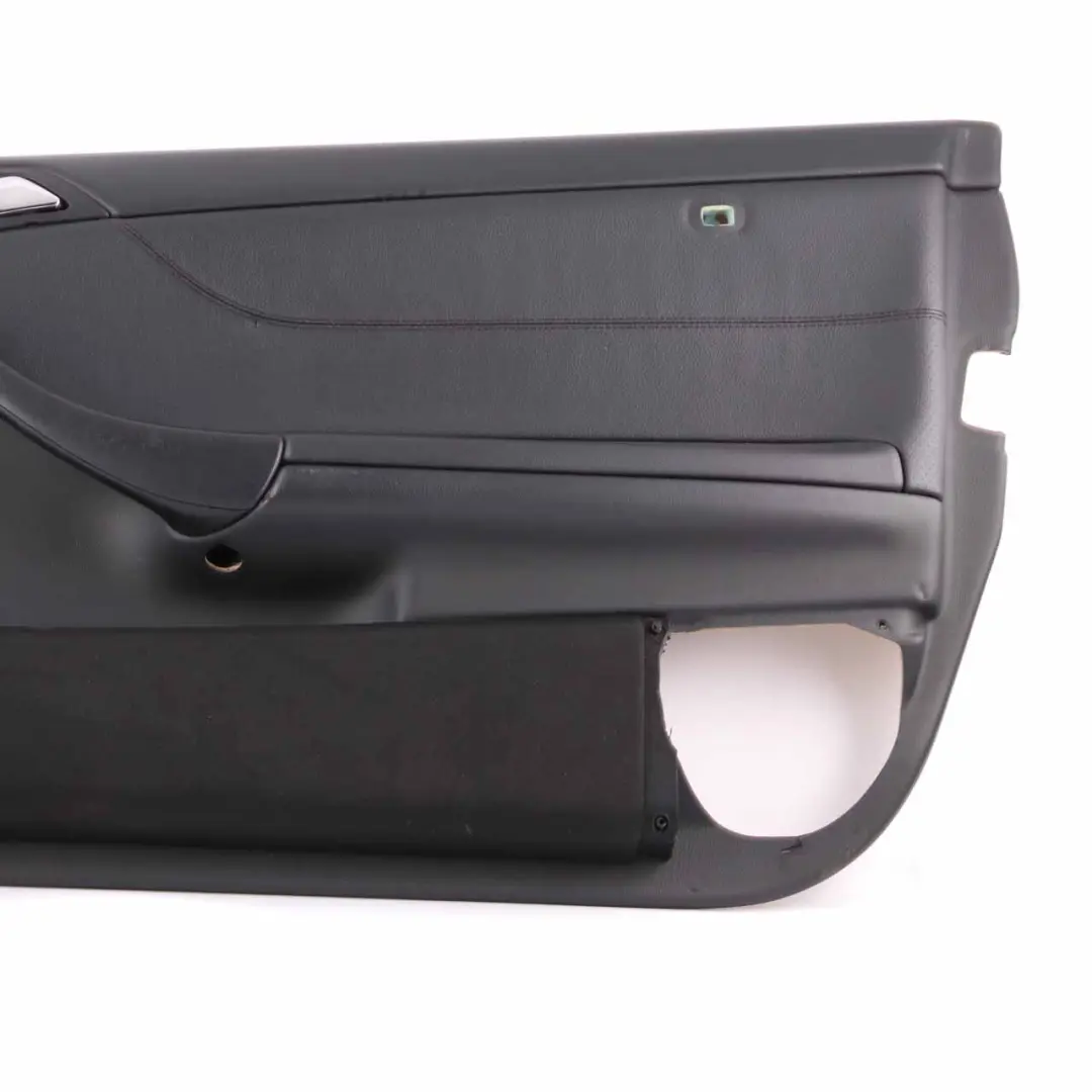 Mercedes CLC CL203 Door Card Front Right O/S Trim Panel Imitation Leather Black