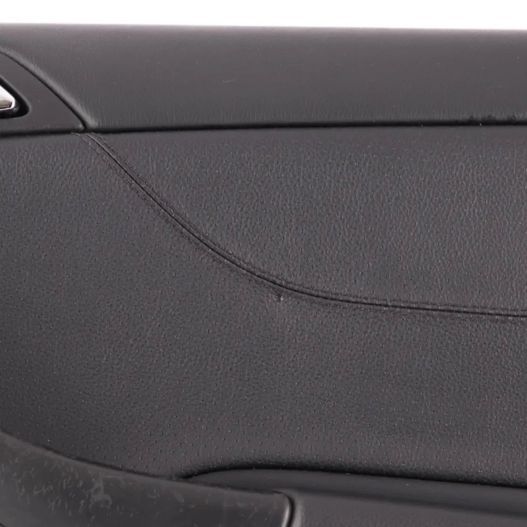 Mercedes CLC CL203 Door Card Front Right O/S Trim Panel Imitation Leather Black