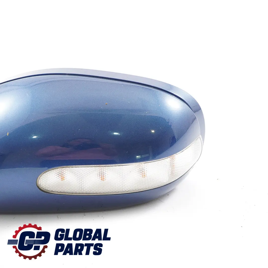 Mercedes-Benz C-Class W203 Left N/S Door Wing Mirror Jaspisblau Metallic - 345