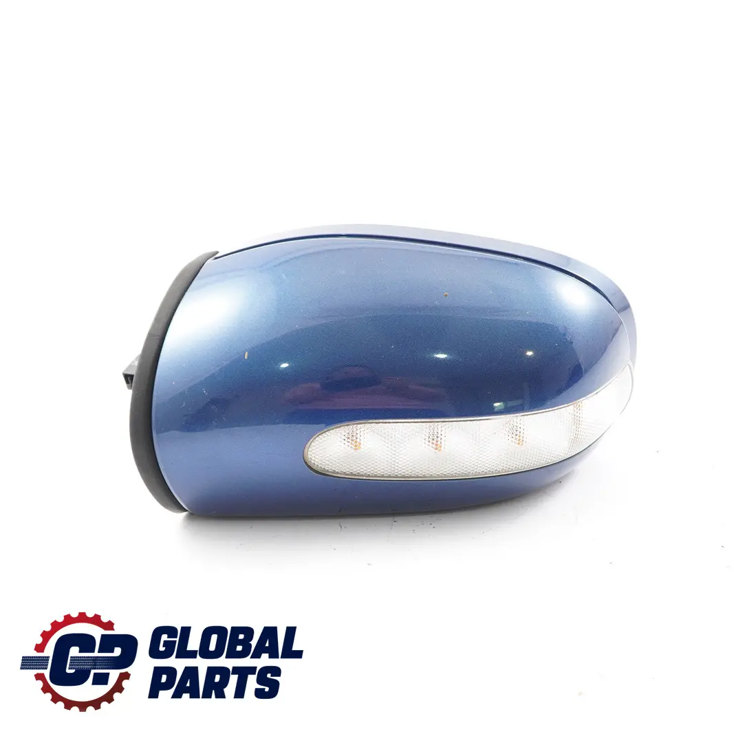 Mercedes-Benz C-Class W203 Left N/S Door Wing Mirror Jaspisblau Metallic - 345