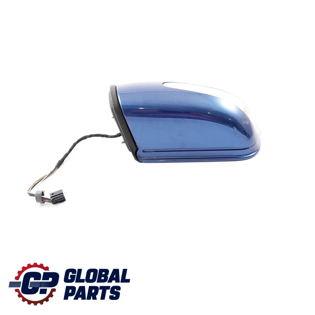 Mercedes-Benz C-Class W203 1 Left N/S Door Wing Mirror Jaspisblau Metallic 345