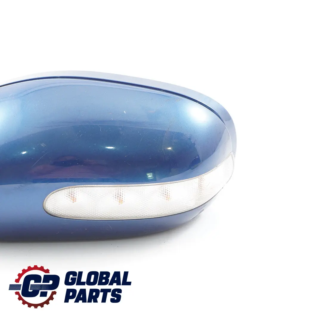 Mercedes-Benz C-Class W203 1 Left N/S Door Wing Mirror Jaspisblau Metallic 345