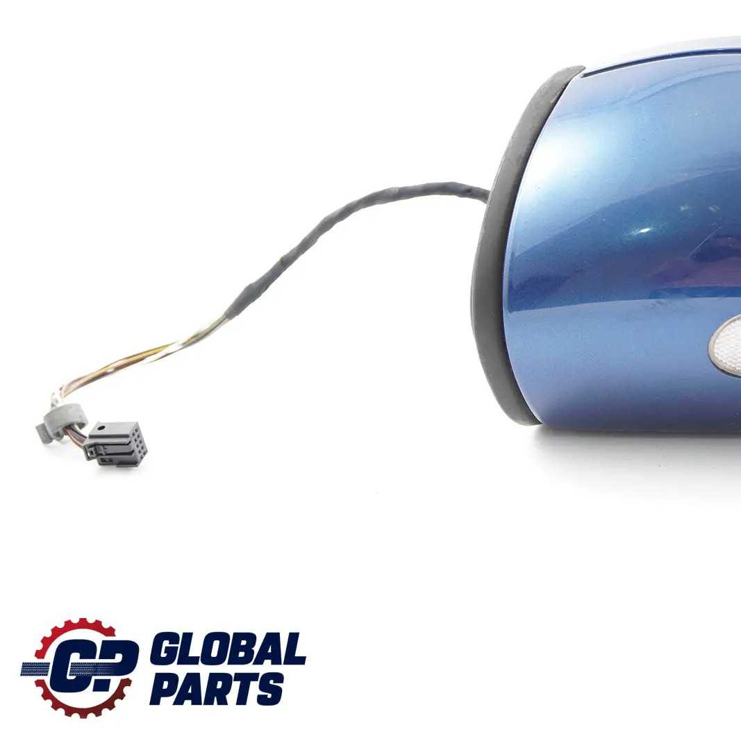 Mercedes-Benz C-Class W203 1 Left N/S Door Wing Mirror Jaspisblau Metallic 345